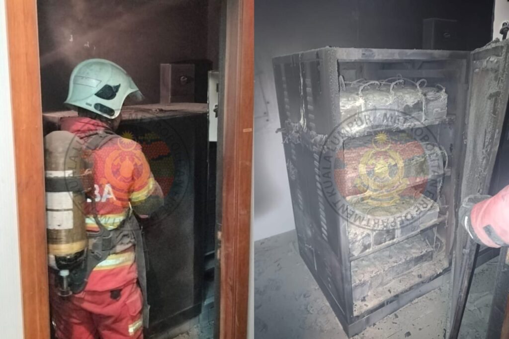 Bilik UPS Sasana Kijang terbakar