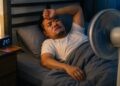 Ramai mengadu berpeluh tidur malam tadi