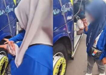 Penumpang cium tayar bas, petua elak pening&nbsp;