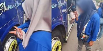 Penumpang cium tayar bas, petua elak pening 