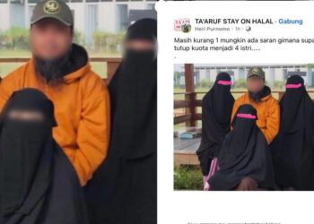 Lelaki cari isteri ke-4 di Facebook