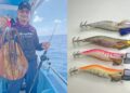 Candat sotong mengabang dengan ‘egi sinker’