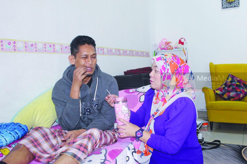 Bubur kosong juadah ketika terlantar