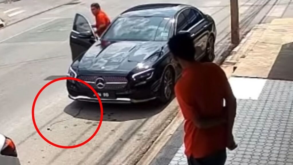 Lelaki Malaysia mungkin disenarai hitam, rosakkan kunci tayar polis Hatyai