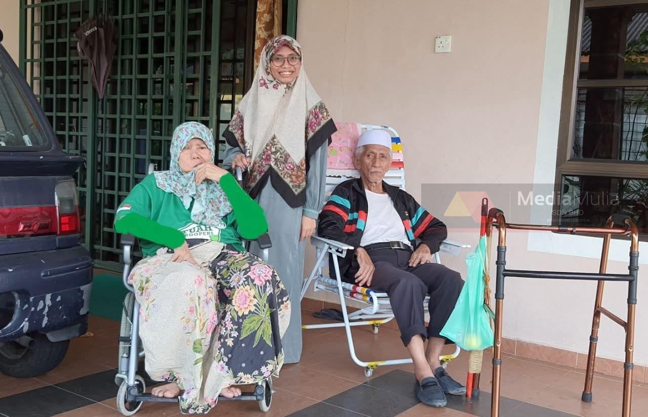 Sanggup berhenti kerja, jaga ibu bapa hingga hujung nyawa