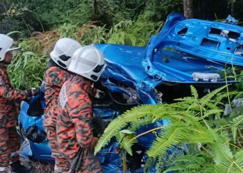 Suami isteri maut pulang dari beraya di Kelantan