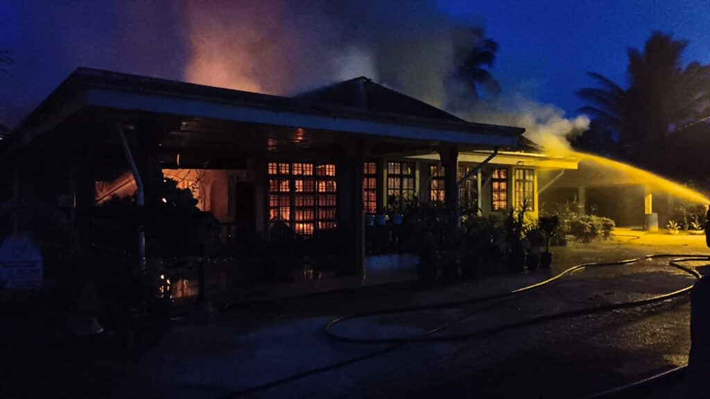 Tragedi pagi subuh, rumah musnah terbakar