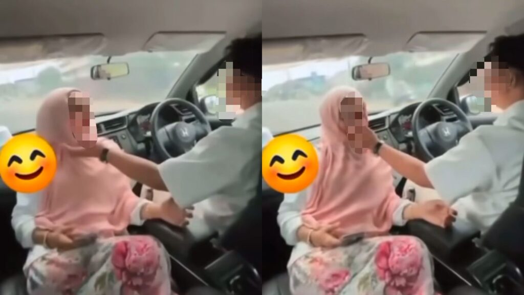JPJ ‘buru’ pasangan bermanja semasa memandu