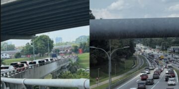 ‘Goodluck’ siapa lalu Bukit Jalil petang ni