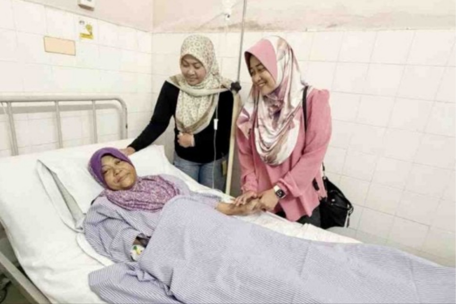 Jaslinda makin ceria lepas 2 minggu tidak bercakap