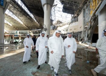 Iran bedil lapangan terbang Kuwait, 63 cedera