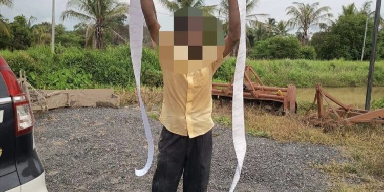 Lelaki Rohingya lari masuk bendang elak JPJ