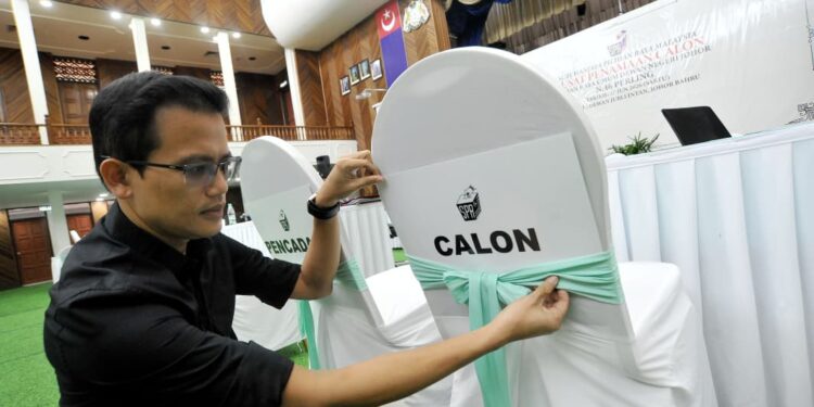 PRN Johor: SPR terima 593 borang pencalonan, 133 bakal calon sahkan bertanding