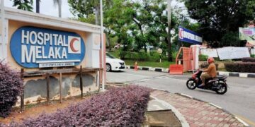 Caj parkir Hospital Melaka diselaras RM8 sehari