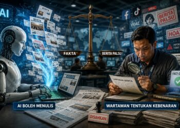 AI tidak boleh ganti wartawan