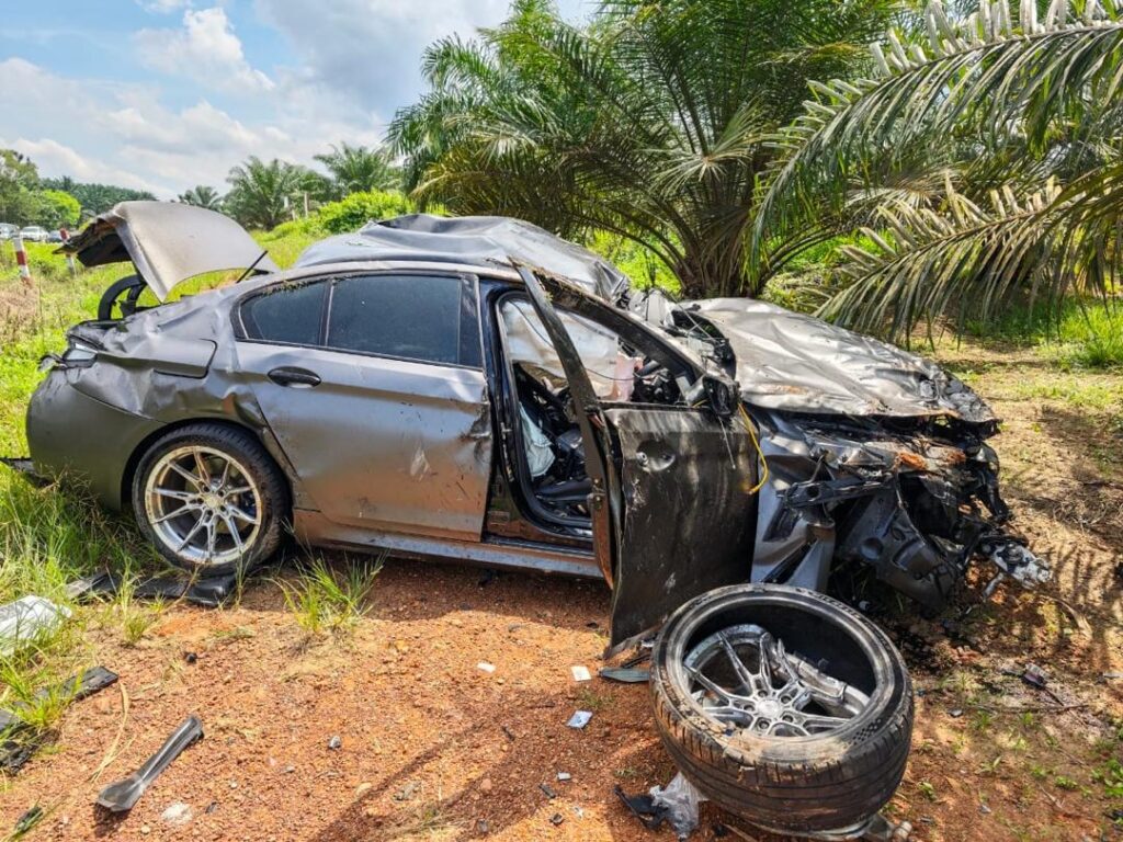 Adik pemandu BMW ditahan, lumba haram punca nahas ragut 4 sekeluarga