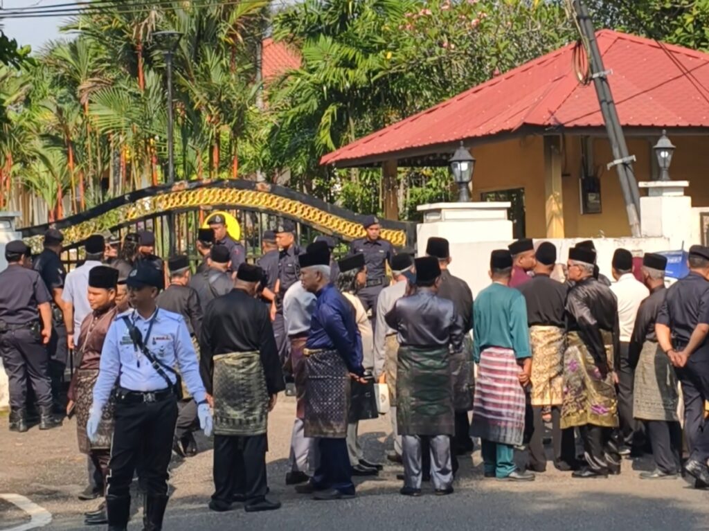 ‘Hanya jaga keselamatan di pintu masuk Balai Rasmi Tunku Besar Tampin’