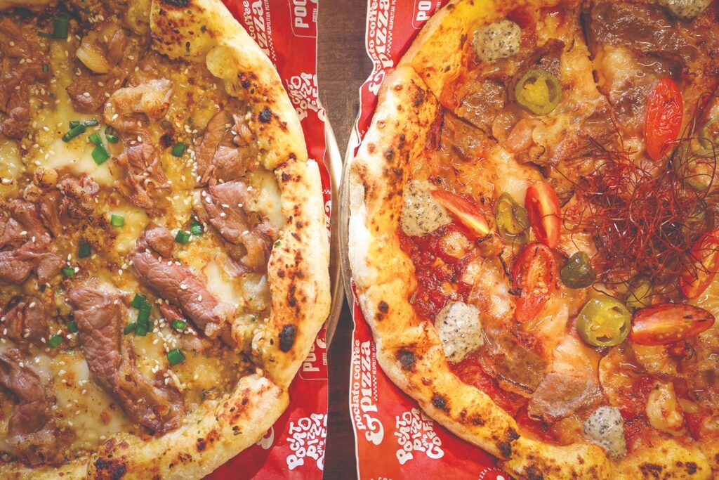 Sukiyaki versi piza jadi taruhan baharu kafe