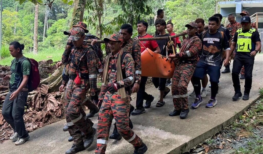 Enam jam selamat pendaki tercedera di Gunung Chemerong