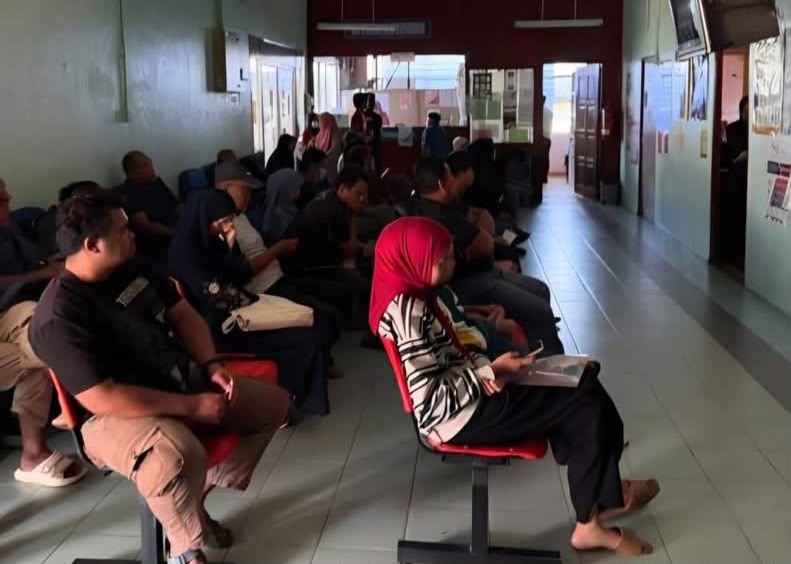 Kerja pergantian komponen punca KK Balok ‘blackout’ telah di