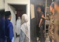 Wanita bertelekung, lelaki dalam almari dicekup khalwat