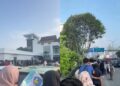 [VIDEO] Berpanas, berpeluh beratur 2km cuba nasib kerja kilang