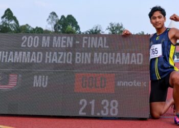 Terbuka Malaysia: Haziq sambar pingat emas acara 200m