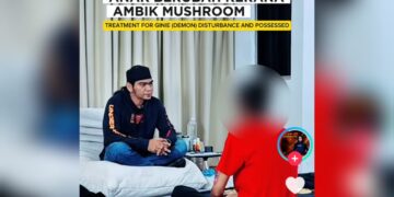 [VIDEO] Ingatkan gangguan ‘makhluk halus’, rupa-rupanya vape ‘mushroom’