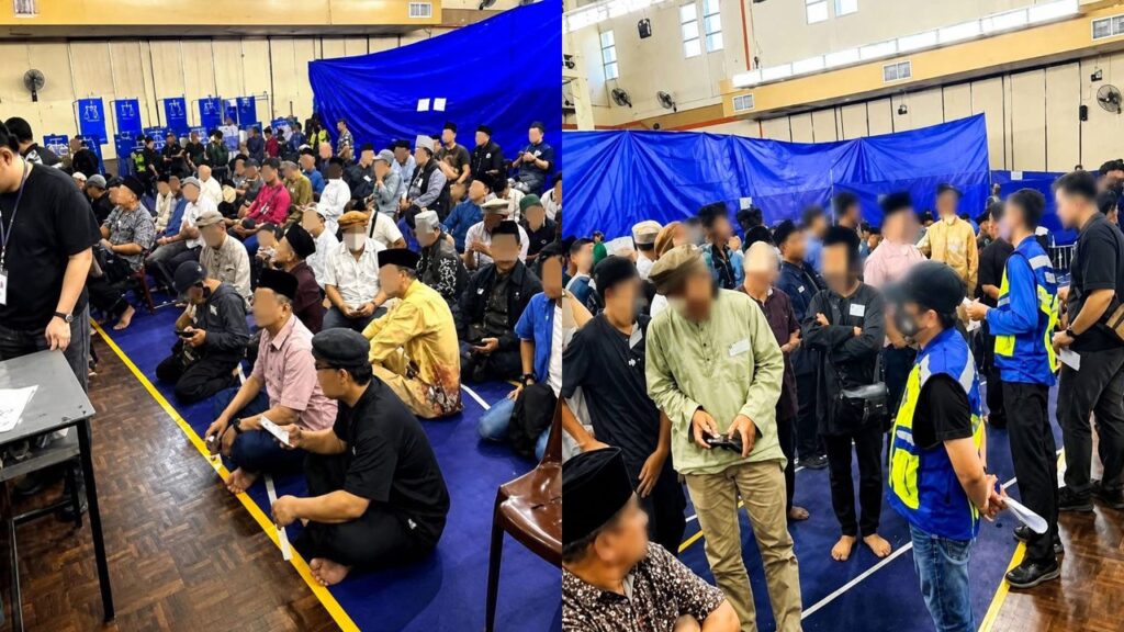300 individu termasuk pemimpin ajaran sesat ditahan di dewan sekolah