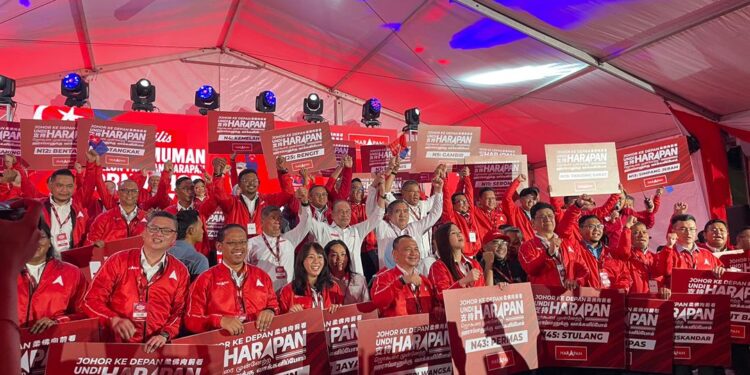 PRN Johor: PH umum 56 calon, bekas menteri, Exco dan Ahli Parlimen kembali bertanding