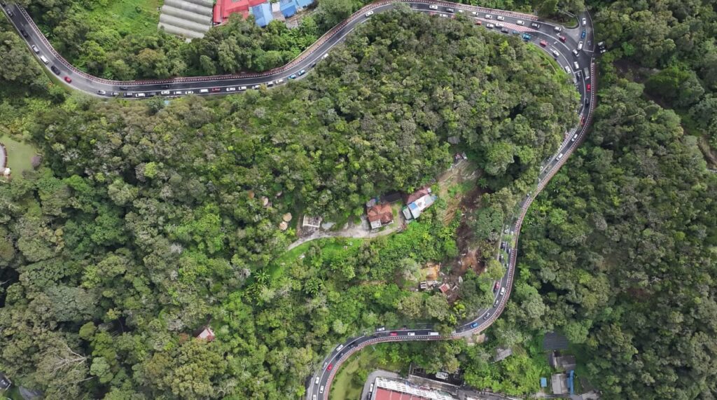 Parkir tiada punca Cameron Highlands sesak