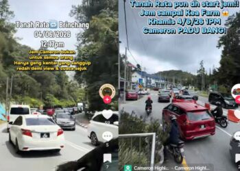 6 langkah tangani sesak di Cameron