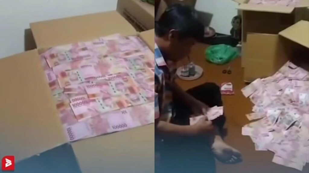 Dukun kaya raya miliki timbunan kotak penuh wang