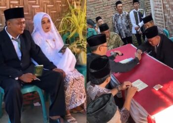 Pemuda 25 tahun kahwin wanita 63 tahun