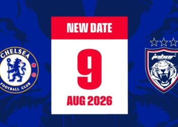 Aksi JDT, Chelsea pada 9 Ogos depan