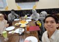 Kongsi gambar makan bersama keluarga sebelum maut