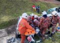 [KEMAS KINI] Lori rempuh kereta guru berhenti lorong kecemasan punca kemalangan