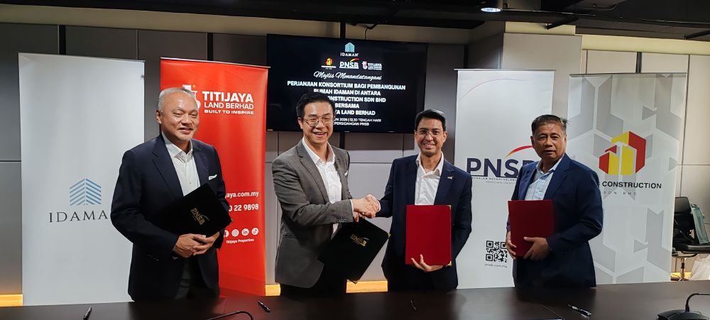 PNSB, Titijaya meterai perjanjian konsortium bina 