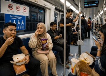 Masuk tren tinggal perangai tak elok di luar