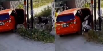 Polis giat buru suspek curi kambing sumbat dalam kereta