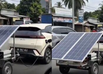 Kereta elektrik bawa sekali ‘power bank’
