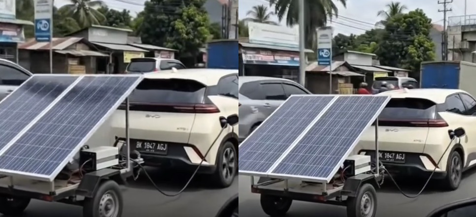 Kereta elektrik bawa sekali ‘power bank’