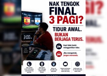 Piala Dunia 2026: ‘Nak elak MC, EL esok, pergi tidur dulu’