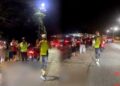 Syed Saddiq berlari malam-malam ditemani 33,000 orang
