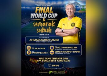 Final Piala Dunia 2026: TPM sertai peminat gegar Bangi