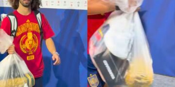 [VIDEO] Piala Dunia: ‘Cucurella bawa trofi Lego macam nak buang sampah’