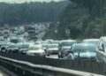 Perantau mula ‘berkampung’ atas lebuh raya balik mengundi