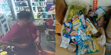 [VIDEO] Warga emas dicekup, curi makanan kucing dan bihun