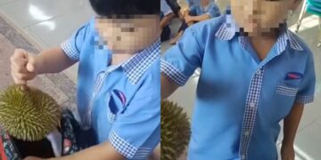 [VIDEO] Murid bawa durian ke tadika, hadiah perpisahan kepada guru