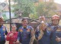 Wanita sibuk memasak terkejut, 2 biawak masuk rumah